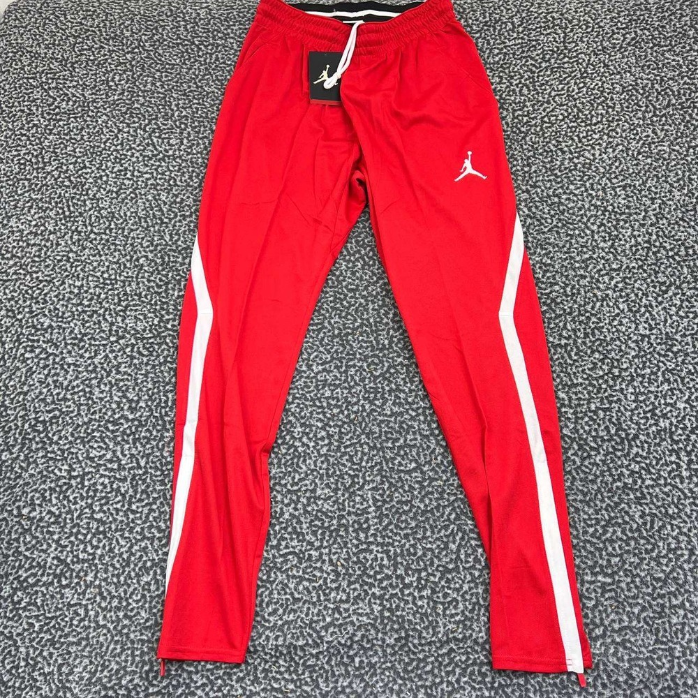 Air‎ Jordan Dri-Fit Sweatpants Men Medium Red Jumpman Drawstring Adult Outdoor M
